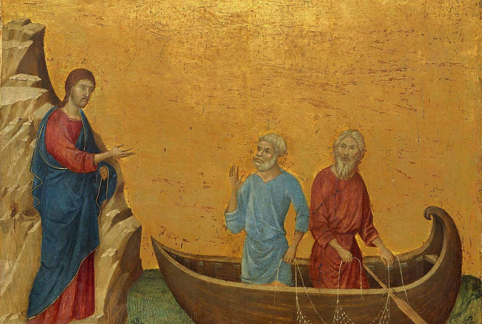 Jesus calls his disciples